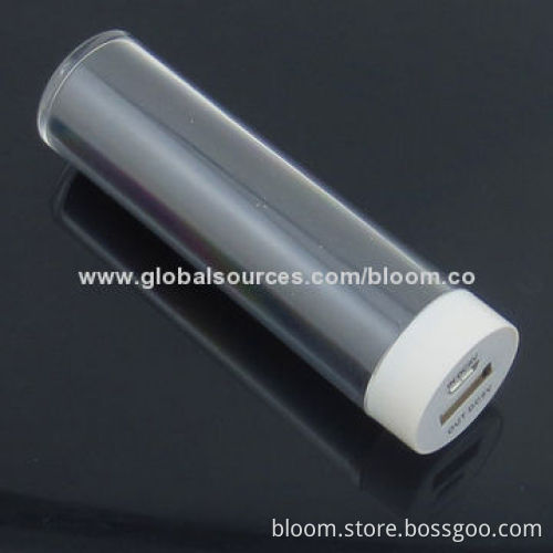 Cylinder 2,200mAh Power Bank Cases for iPhone/iPad/iPod, with CE/FCC/RoHS Mark